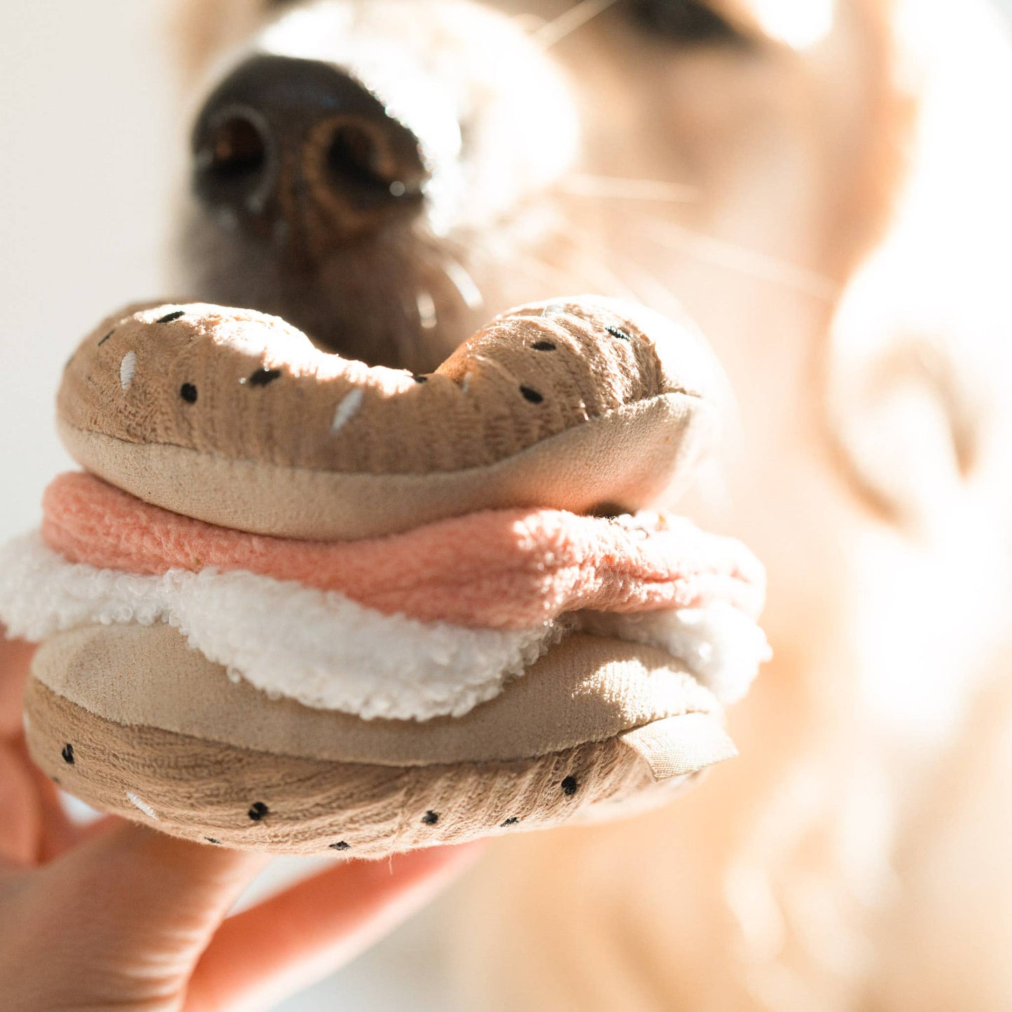 Jouet de fouille pour chien - Bagel + Cornichon - Lambwolf