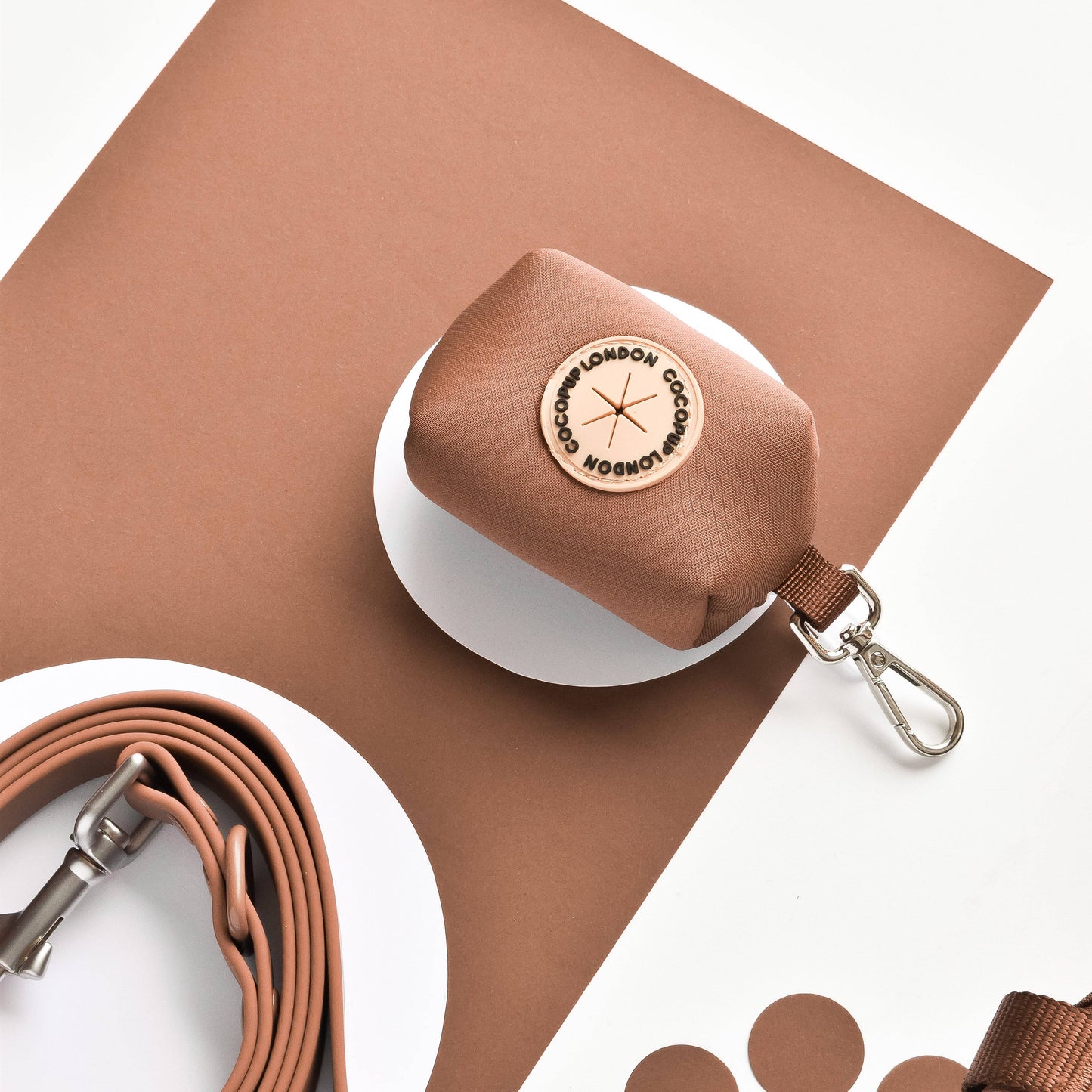 Porte-sac à crottes - Marron - CocoPup