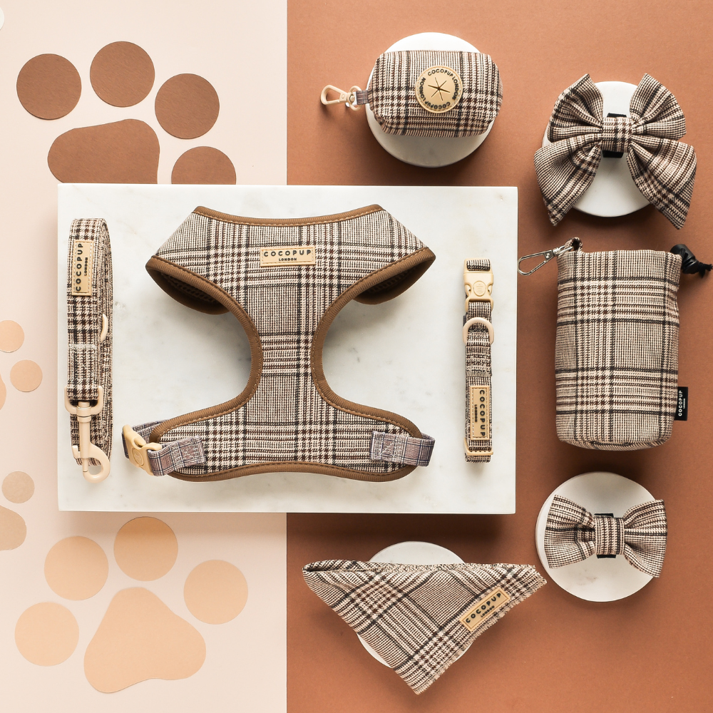 Pochette à friandises avec cordon de serrage - Carreaux - Cocopup