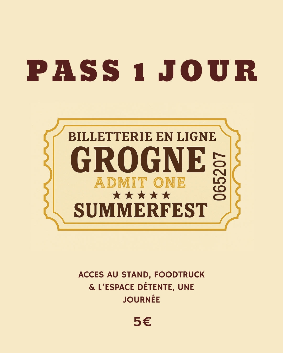 GROGNE SUMMER FEST - 5 & 6 juillet 2025