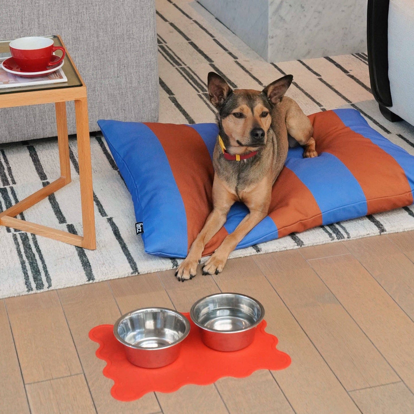 Tapis de bol The Fritz pour chiens - Zeste d'orange - Petit