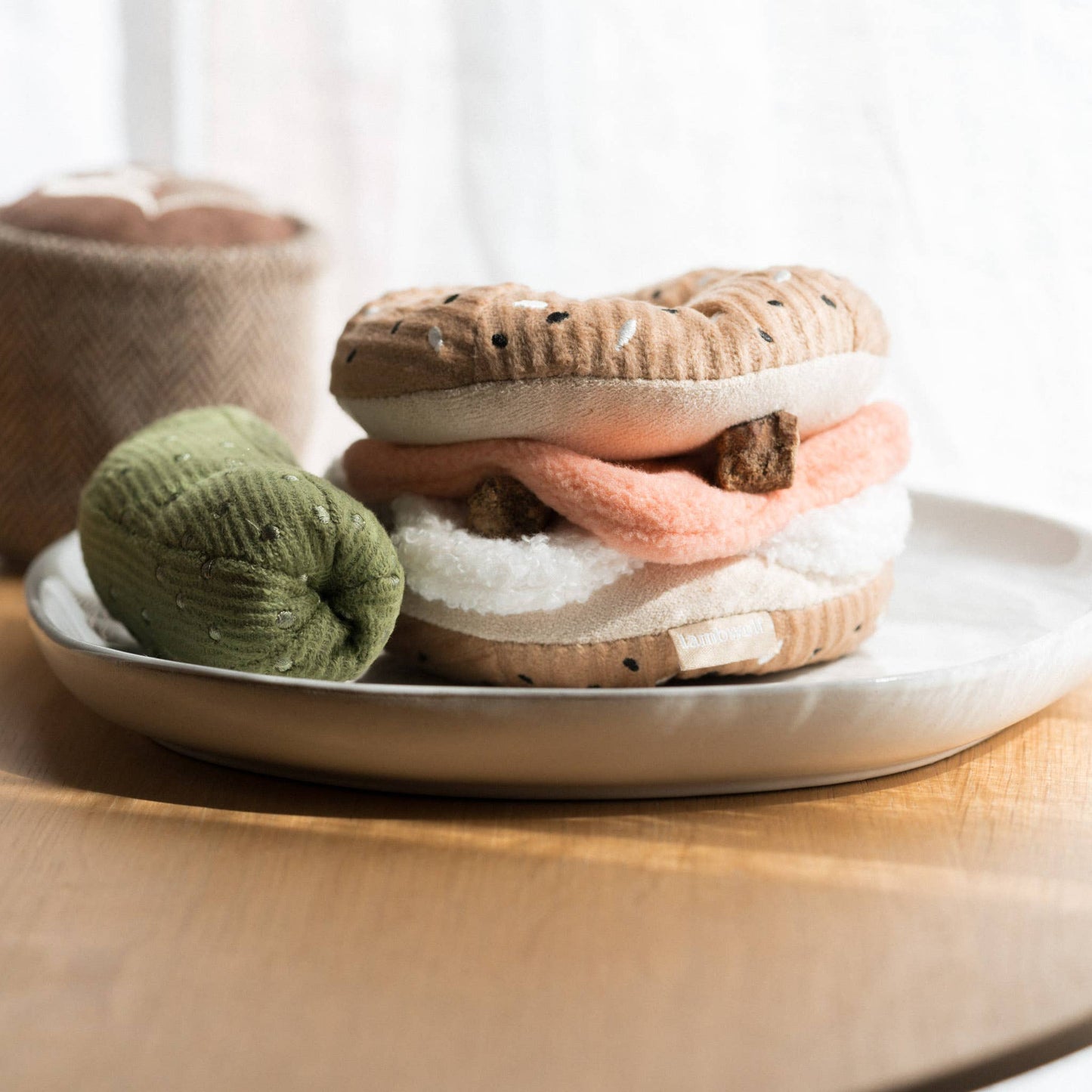 Jouet de fouille pour chien - Bagel + Cornichon - Lambwolf