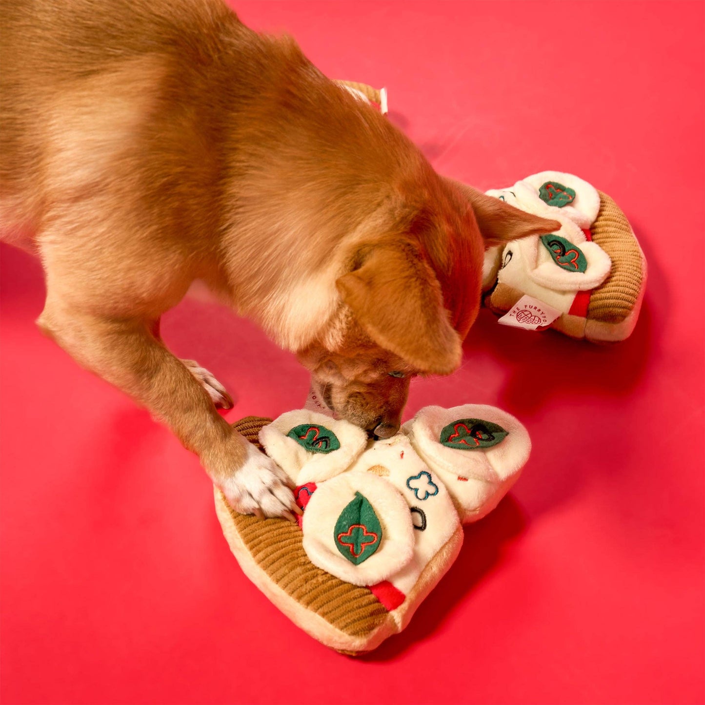 Jouet de fouille pour chien Pizza - The FurryFolks