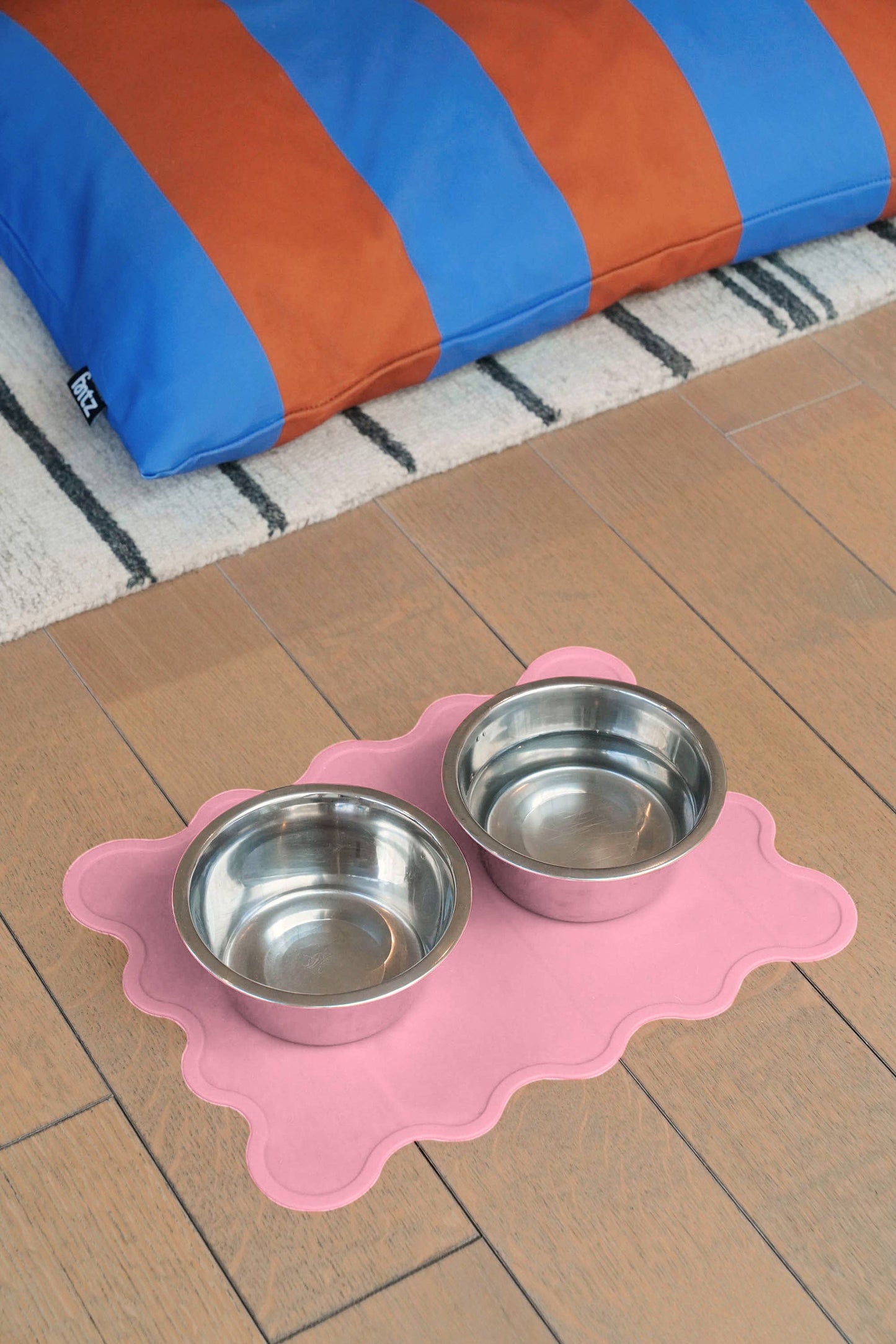 Tapis de bol The Fritz pour chiens - Zeste d'orange - Petit