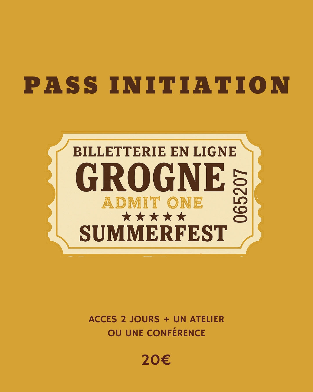 GROGNE SUMMER FEST - 5 & 6 juillet 2025