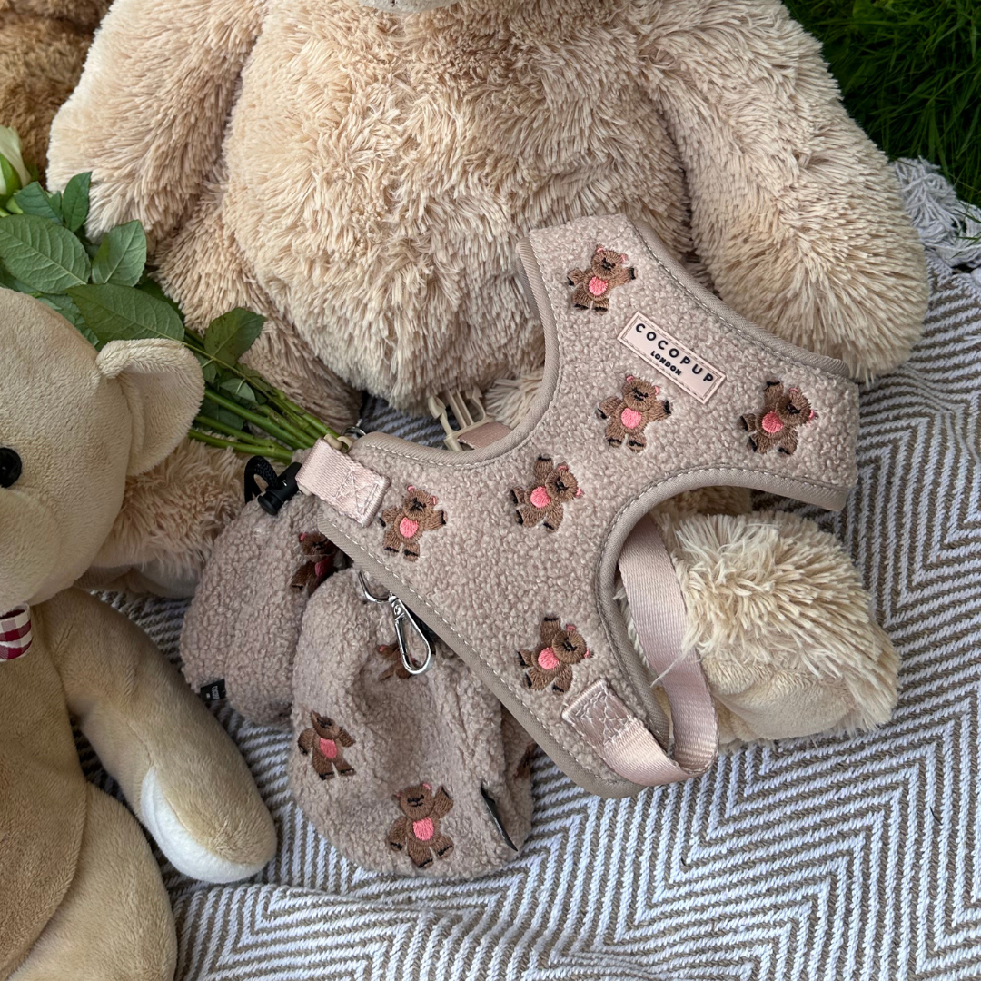 Pochette à friandises avec cordon de serrage - Theo Broded Teddy - Cocopup