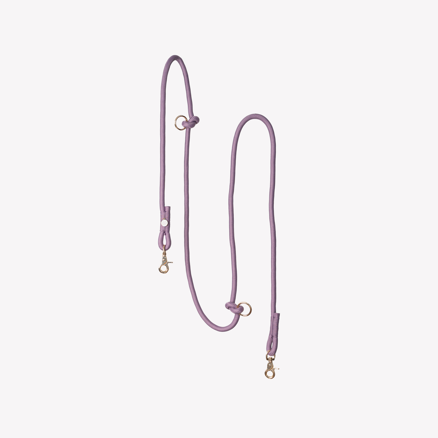 Lilas - Laisse pour chien tressée mains libres - Furlou