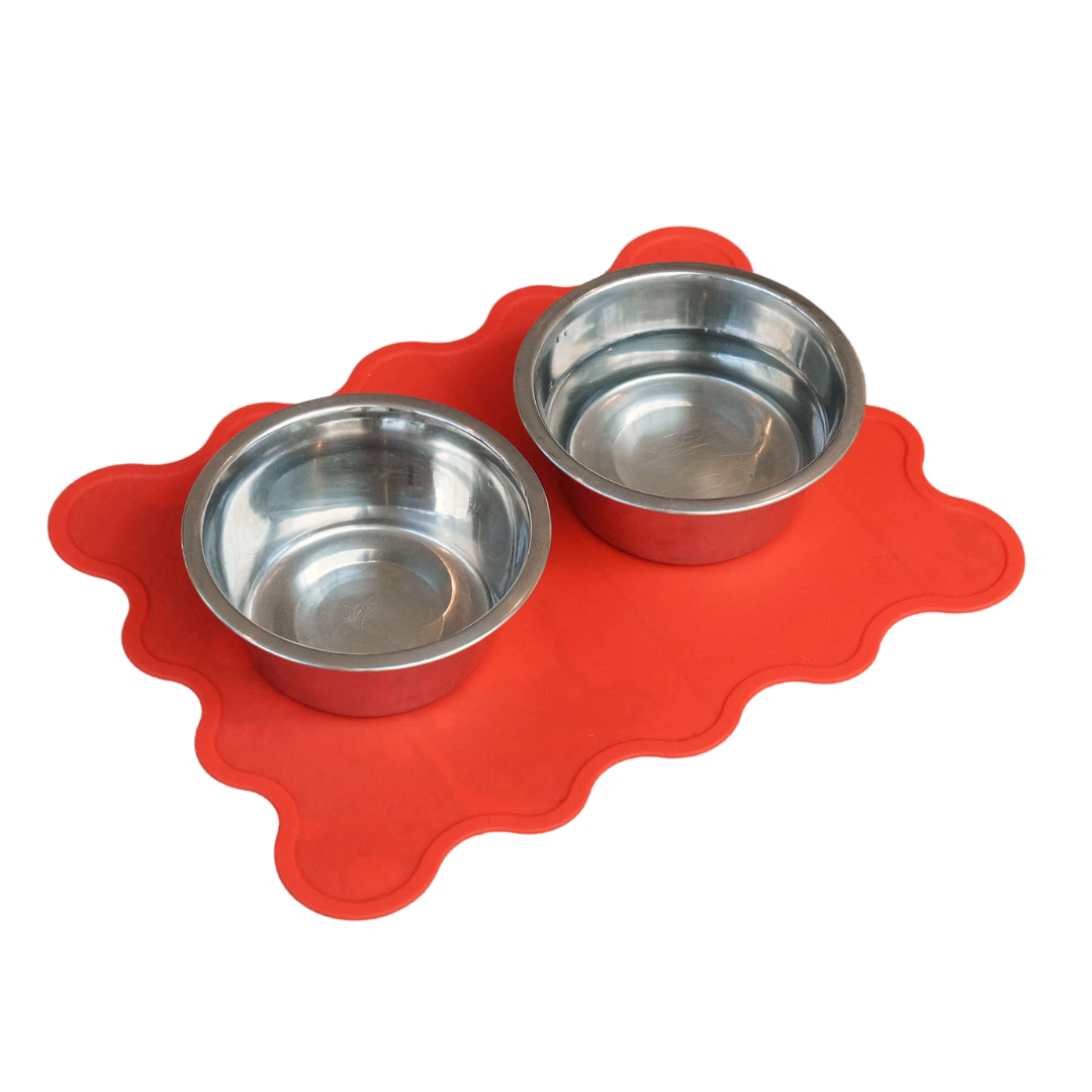 Tapis de bol The Fritz pour chiens - Zeste d'orange - Petit