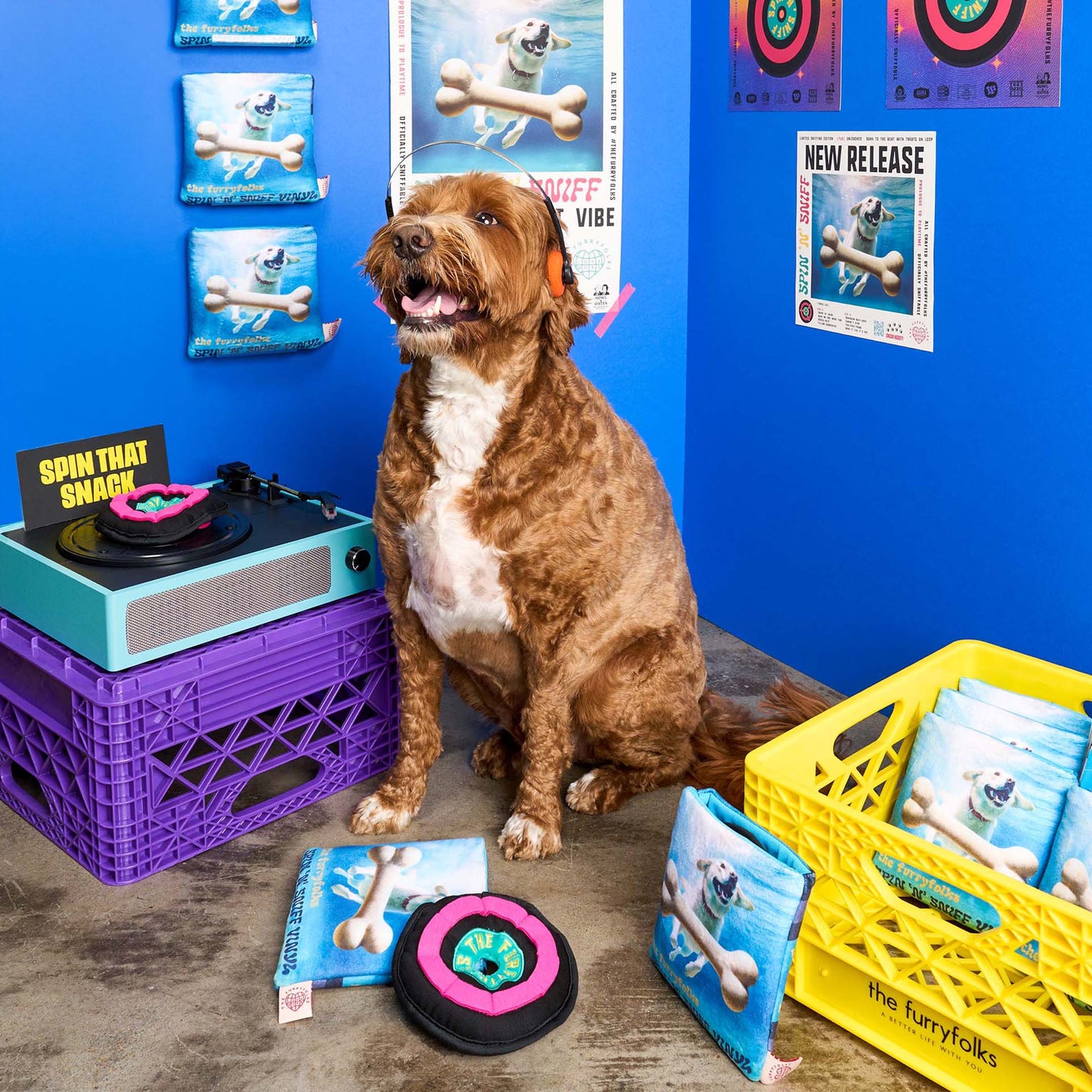 Jouet de fouille en vinyle -The furryFolks