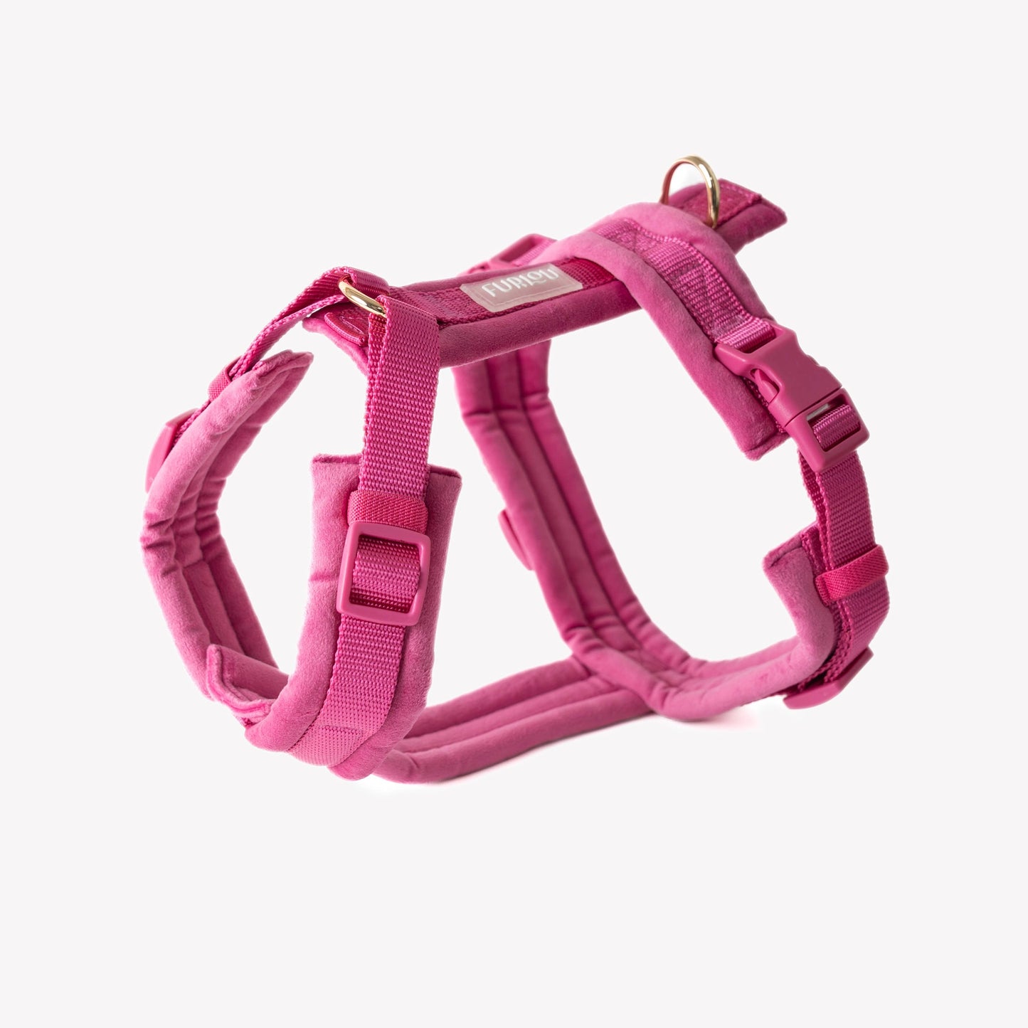 Magenta - Harnais pour chien en velours - Furlou