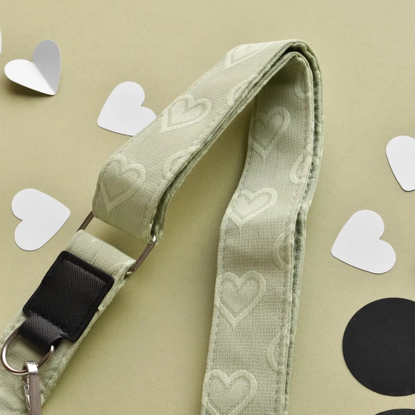 SANGLE POUR SAC VERTE À COEUR - CocoPup