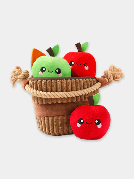 Jouet de fouille pour chien - Seau de Pommes - HugSmart