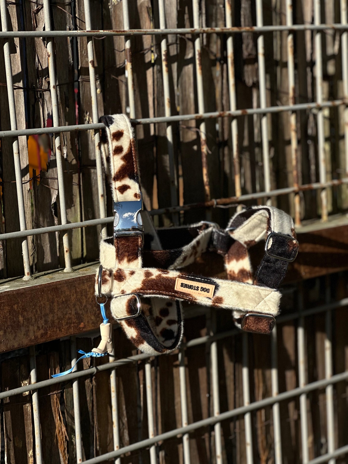 harnais pour chien - Cow Boy Vache - Grogne x Atelier Dogstories