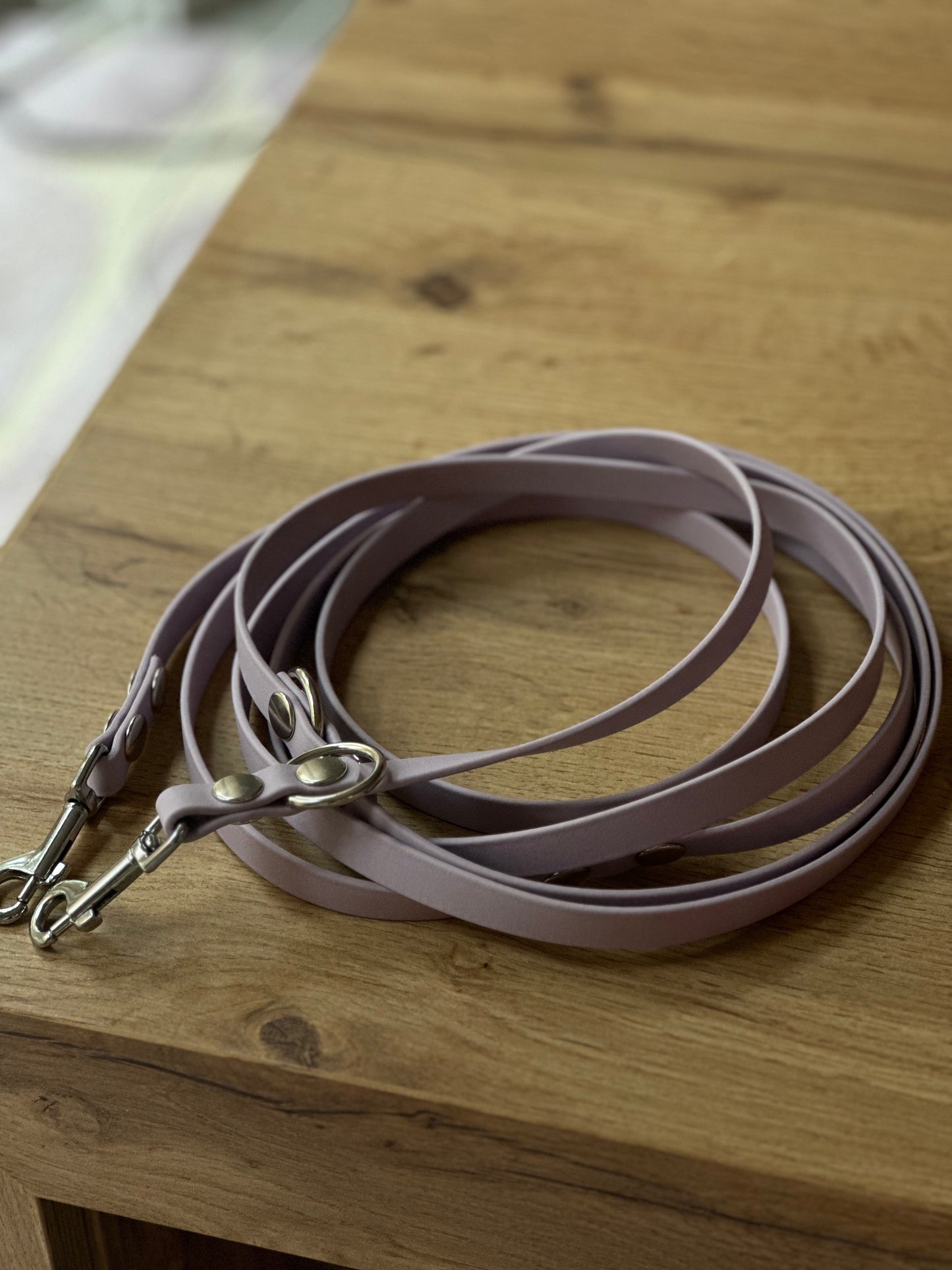 laisse multiposition en biothane de 3 mètres - Violet - Grogne Store