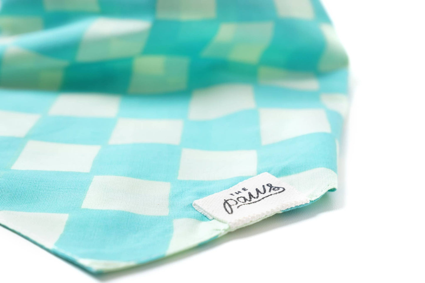 Bandana pour chien Soho - Damier bleu - The Paws