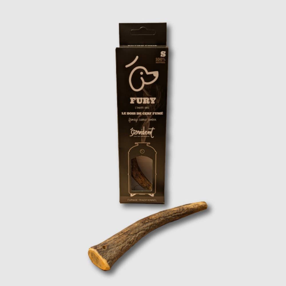Bois de cerf entier fumé au jambon - EVIDENT