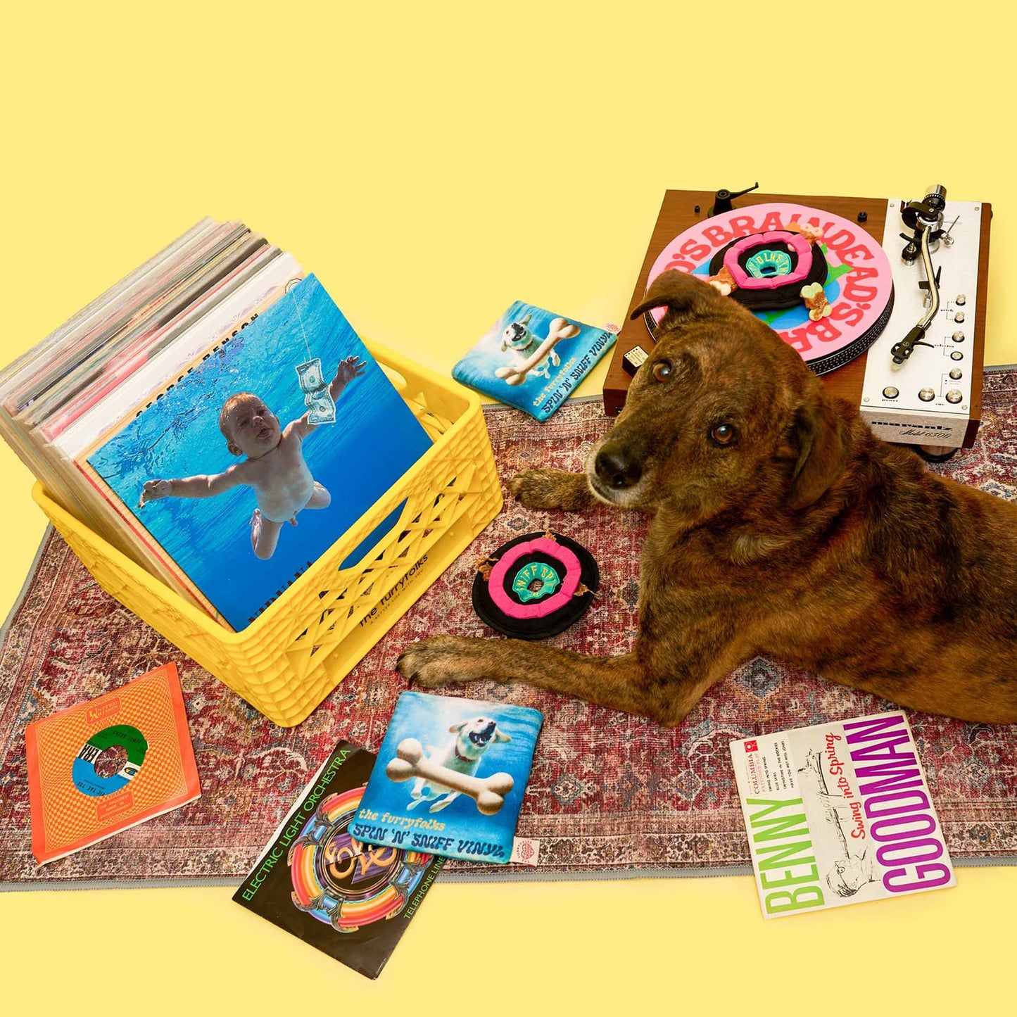 Jouet de fouille en vinyle -The furryFolks