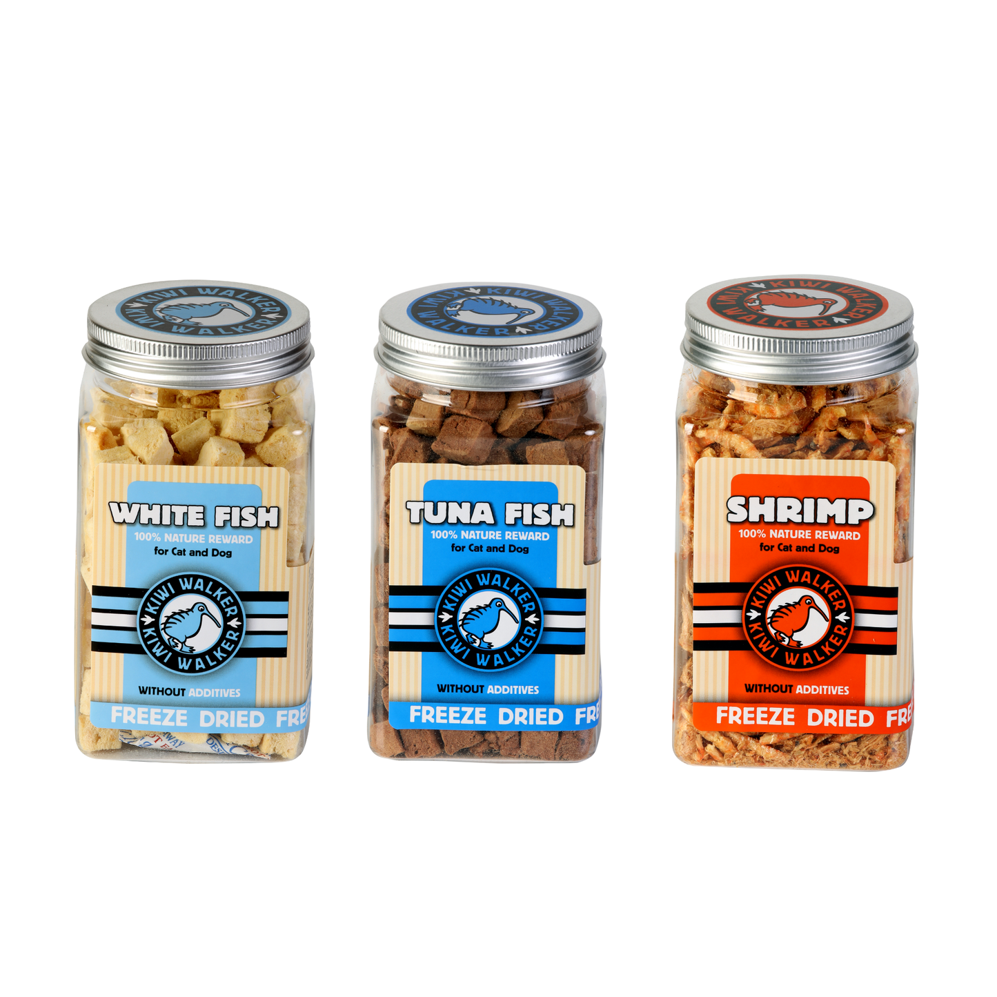 Friandises naturelles pour chien et chat - Crevette - Kiwi Walker - 85g