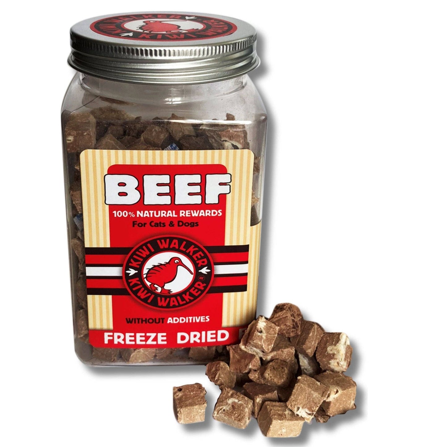 Friandises pour chiens KIWI Walker - Bœuf+Poulet+Betterave - 90g