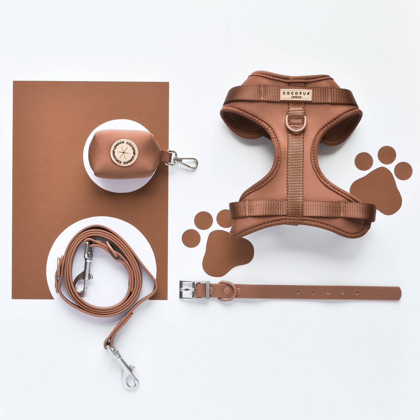 Porte-sac à crottes - Marron - CocoPup