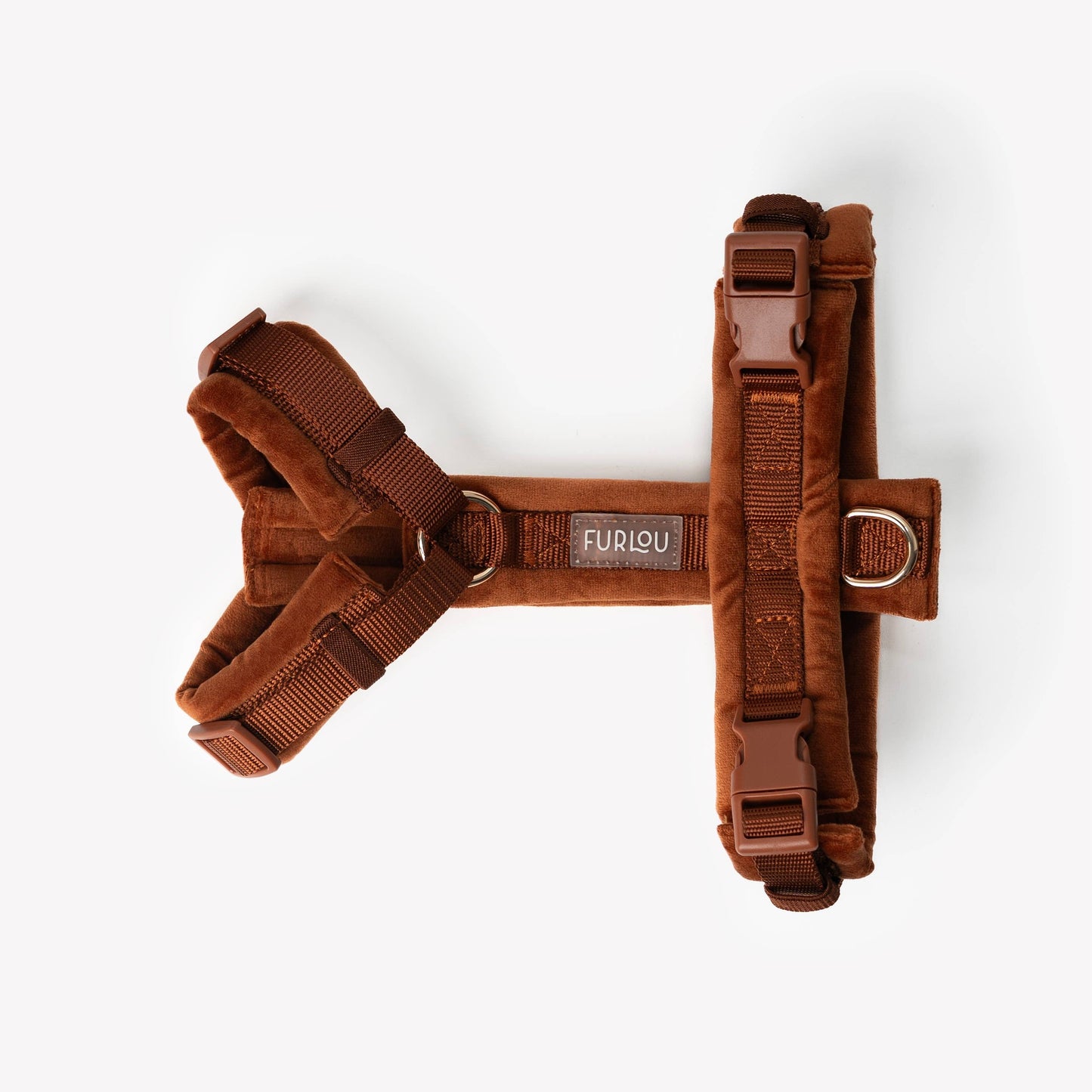 Clay - Harnais pour chien en velours - Furlou