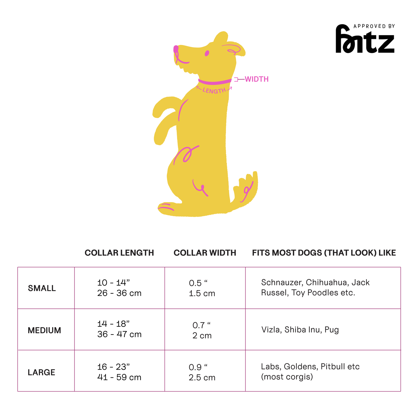 Le collier pour chien Fritz - Mangue orange