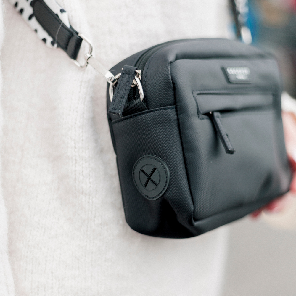 Dog Walking Bag - Noir/Latte
