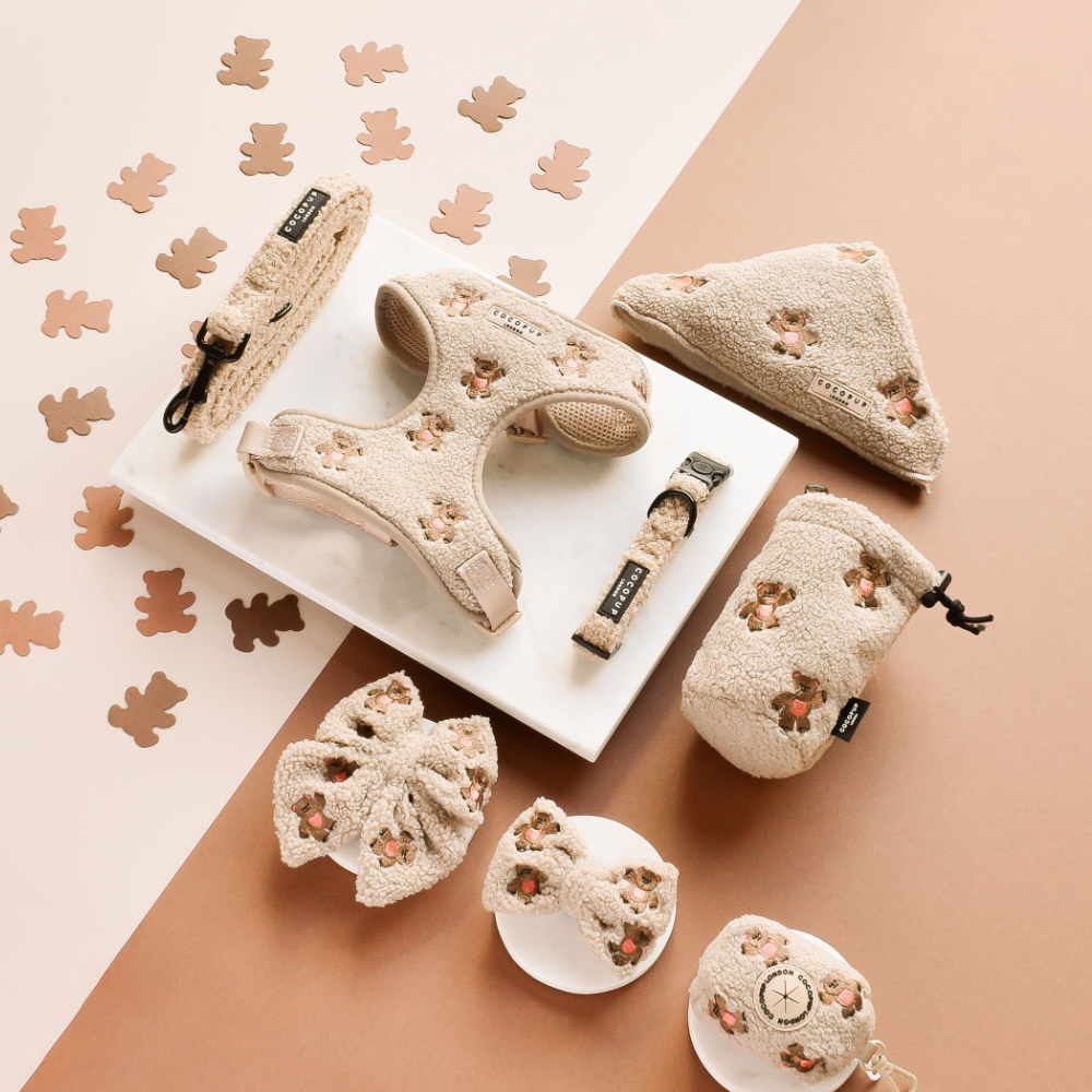 Pochette à friandises avec cordon de serrage - Theo Broded Teddy - Cocopup