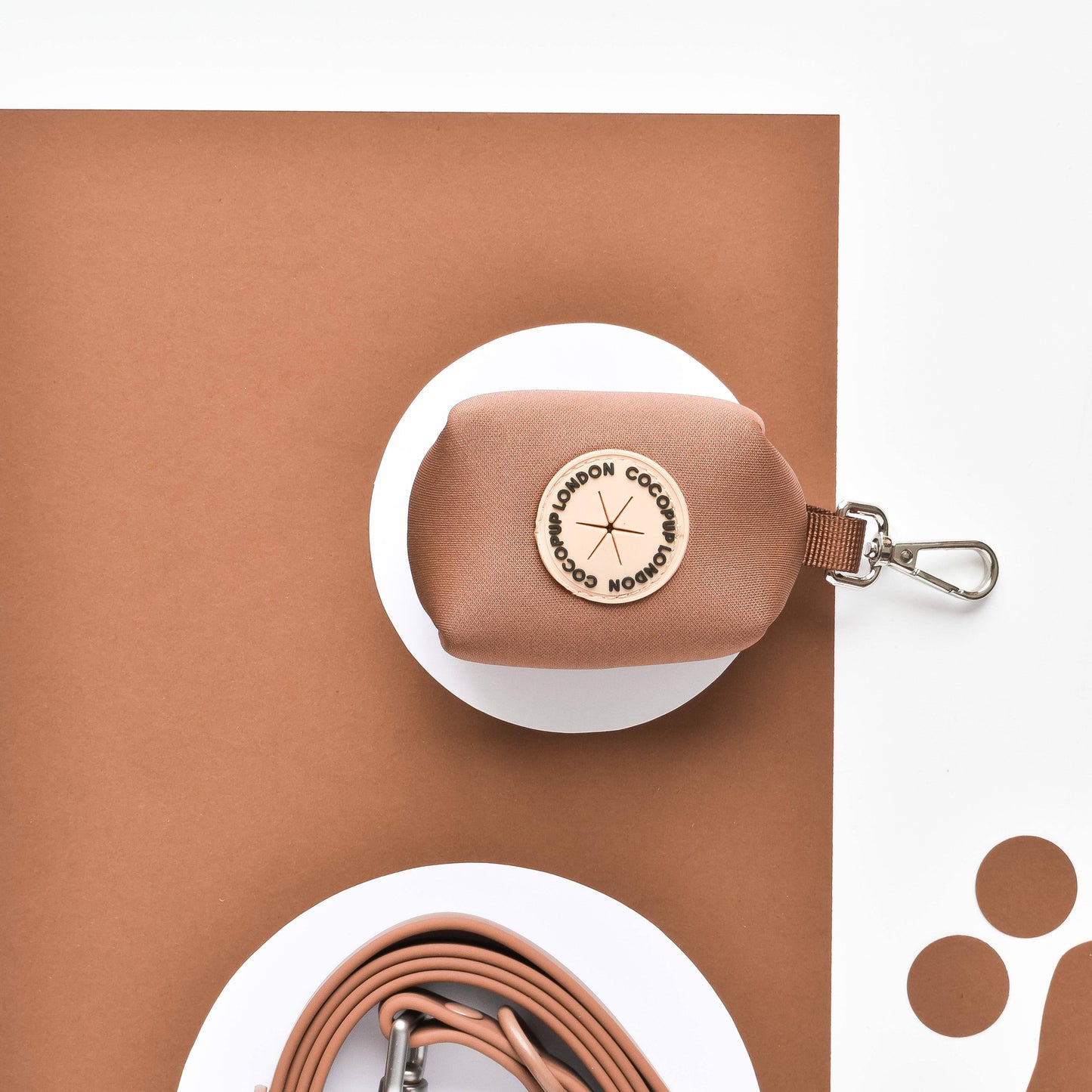 Porte-sac à crottes - Marron - CocoPup