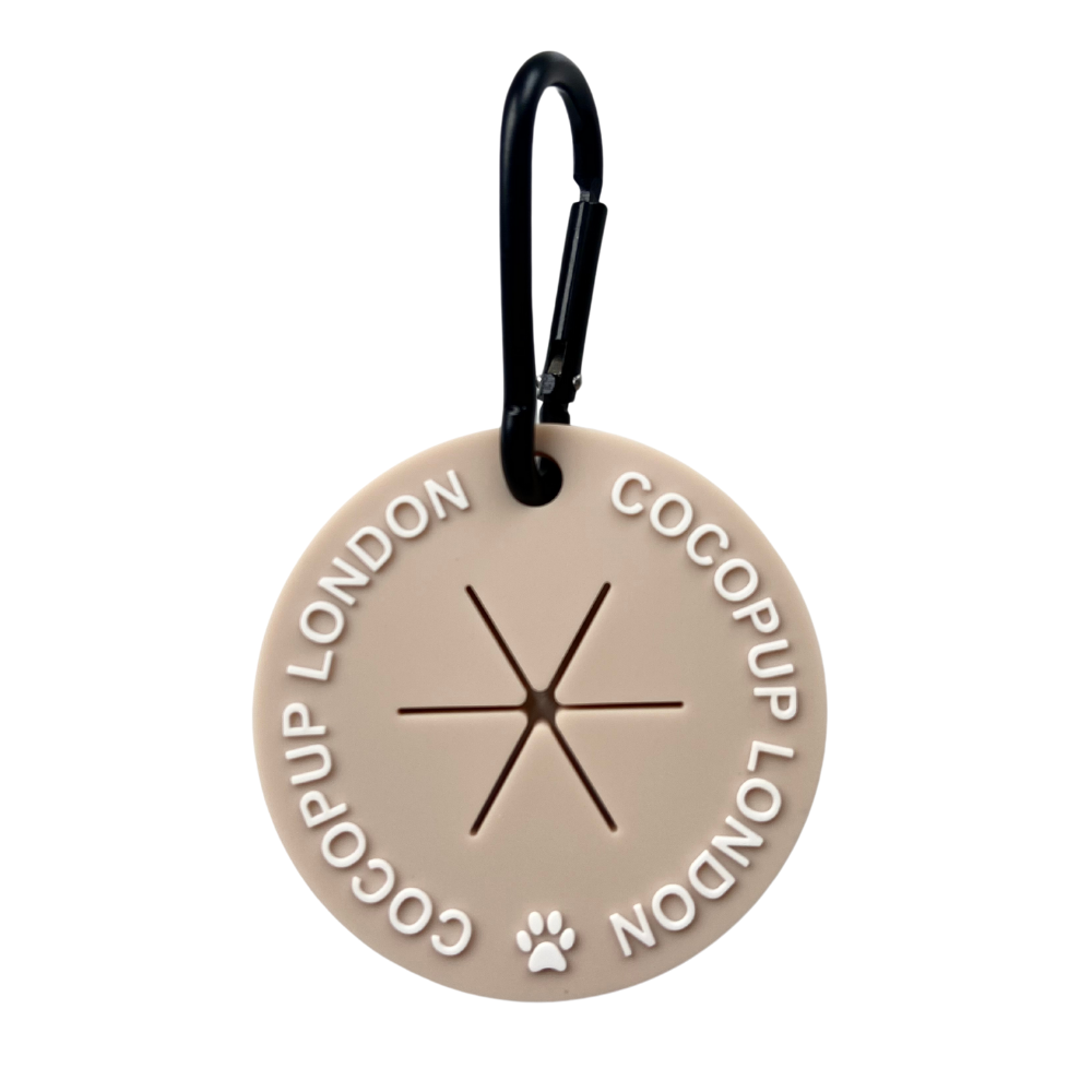 Porte clé pour poches à crotte - Beige - Coco Pup