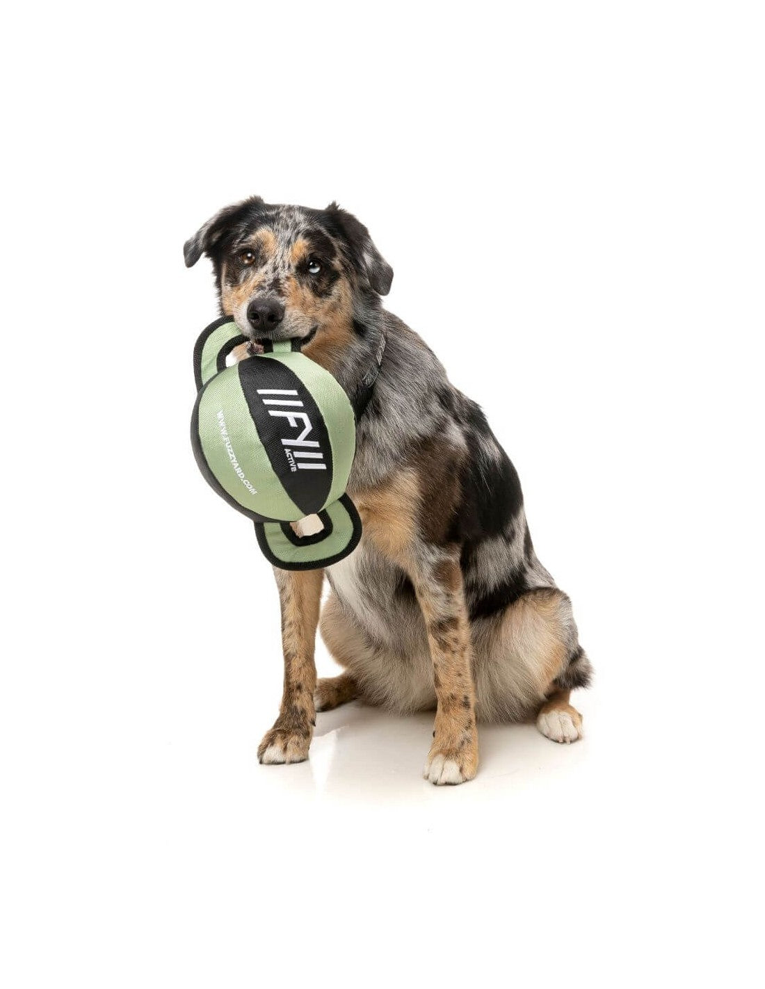Balle tug pour chien - Kaki - Fuzzyard
