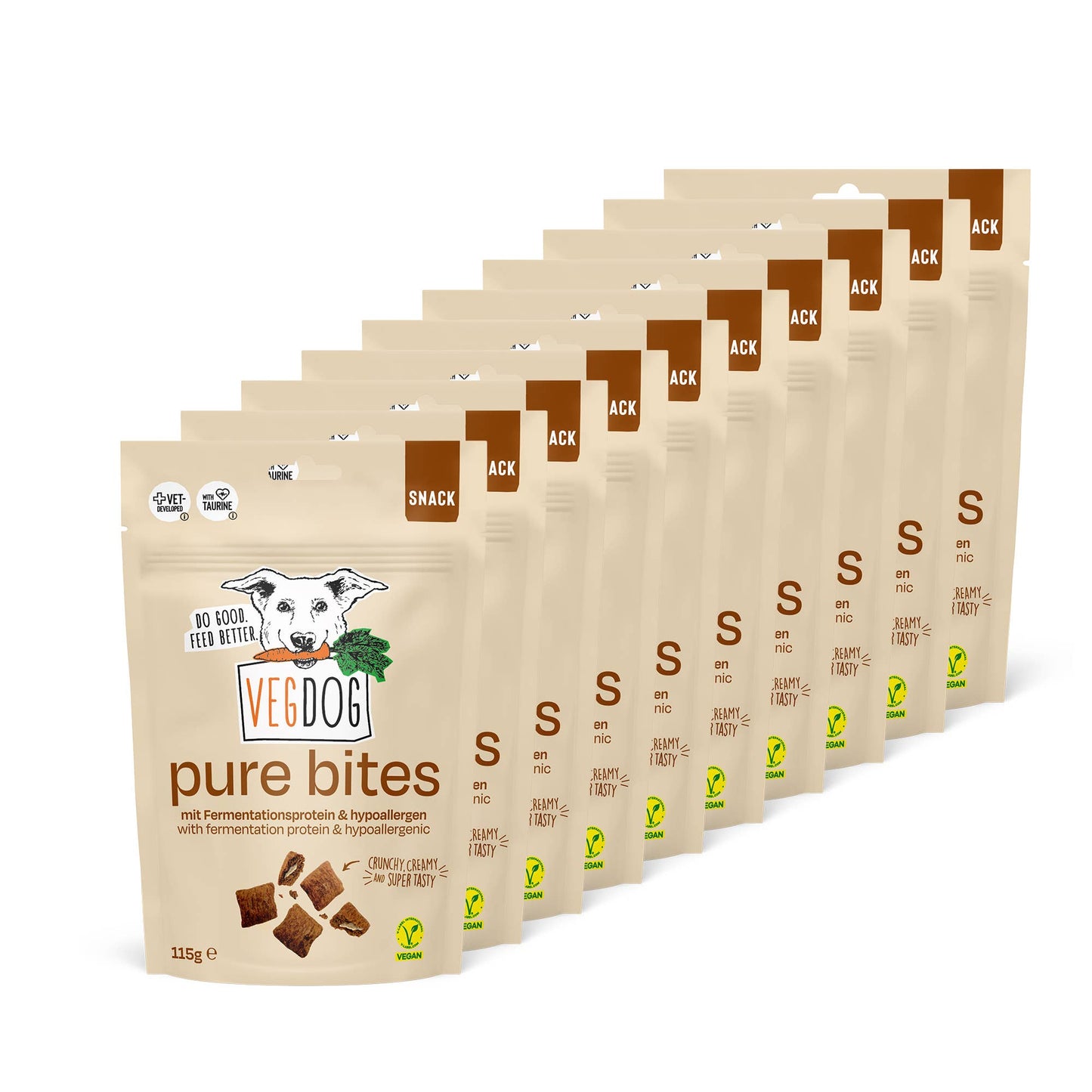 Friandises Vegan pour Chien - Pure Bites - 115g