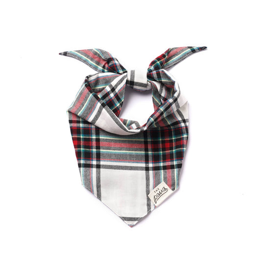 Bandana pour chien tartan - The Paws