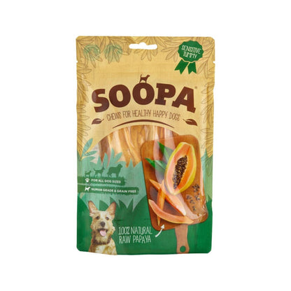 Friandises naturelles à la papaye pour chiens - Soopa