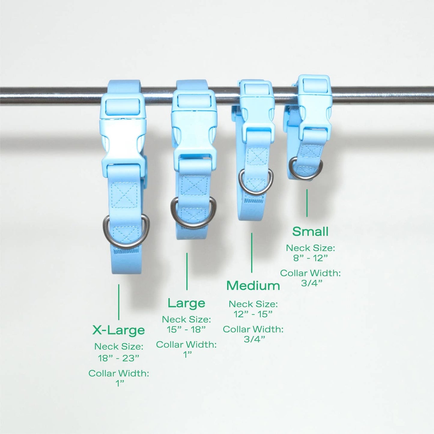 Collier pour chien imperméable - Rouge - Springland Pets