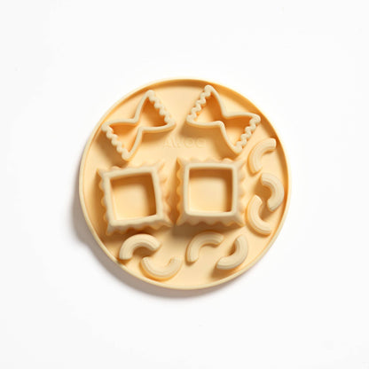 Tapis de léchage pour chien - macaroni - Jaune - Awoo