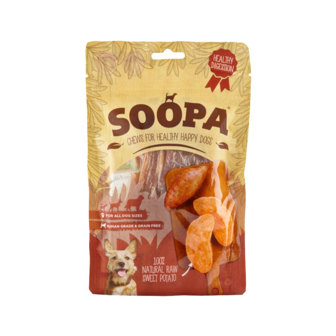 Friandises naturelles à mâcher pour chien à la patate douce - Soopa