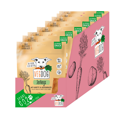 Friandises bâtonnet Vegan pour chien - Jerkeys - Vegdog
