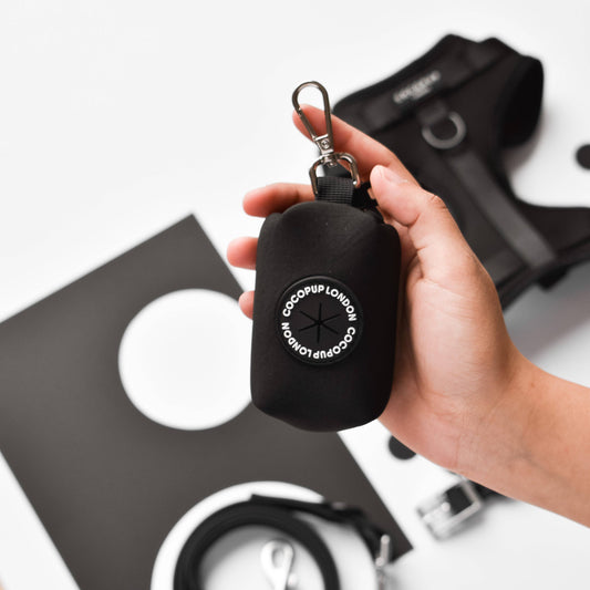 Porte-sac à crottes noir - CocoPup