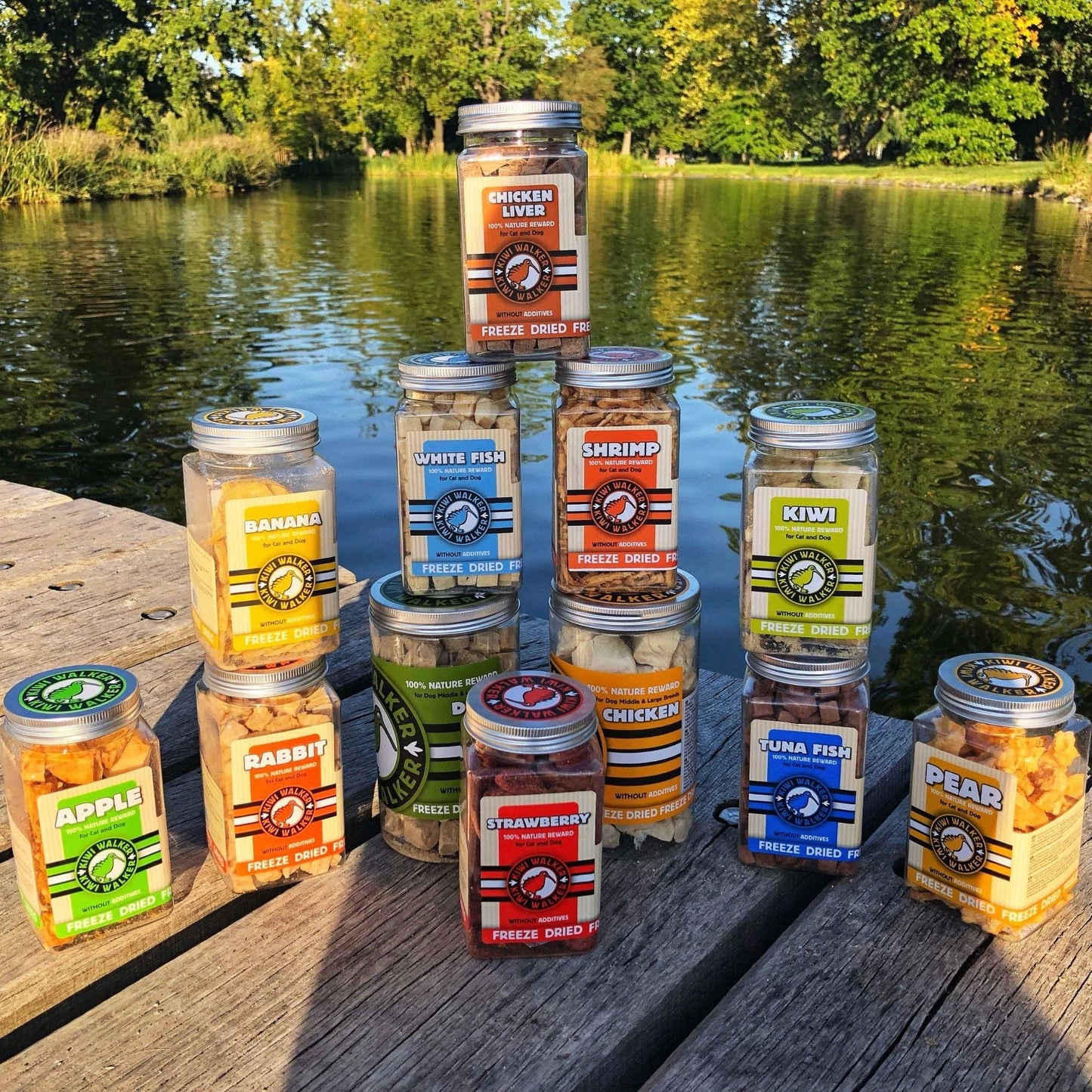 KIWI Walker Friandises pour Chiens Viande Lyophilisée - Agneau