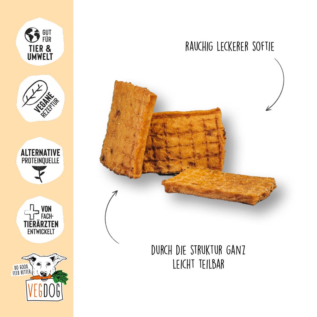 Friandises bâtonnet Vegan pour chien - Jerkeys - Vegdog