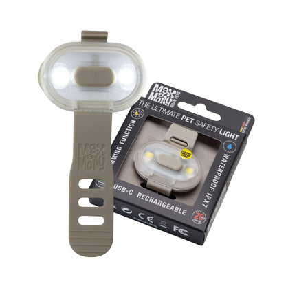 Lumière de Sécurité pour chien - Beige
