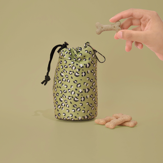 Pochette à friandises à cordon - Sauge - CocoPup
