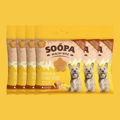 Friandises pour chien à la banane et au beurre de cacahuète - Soopa
