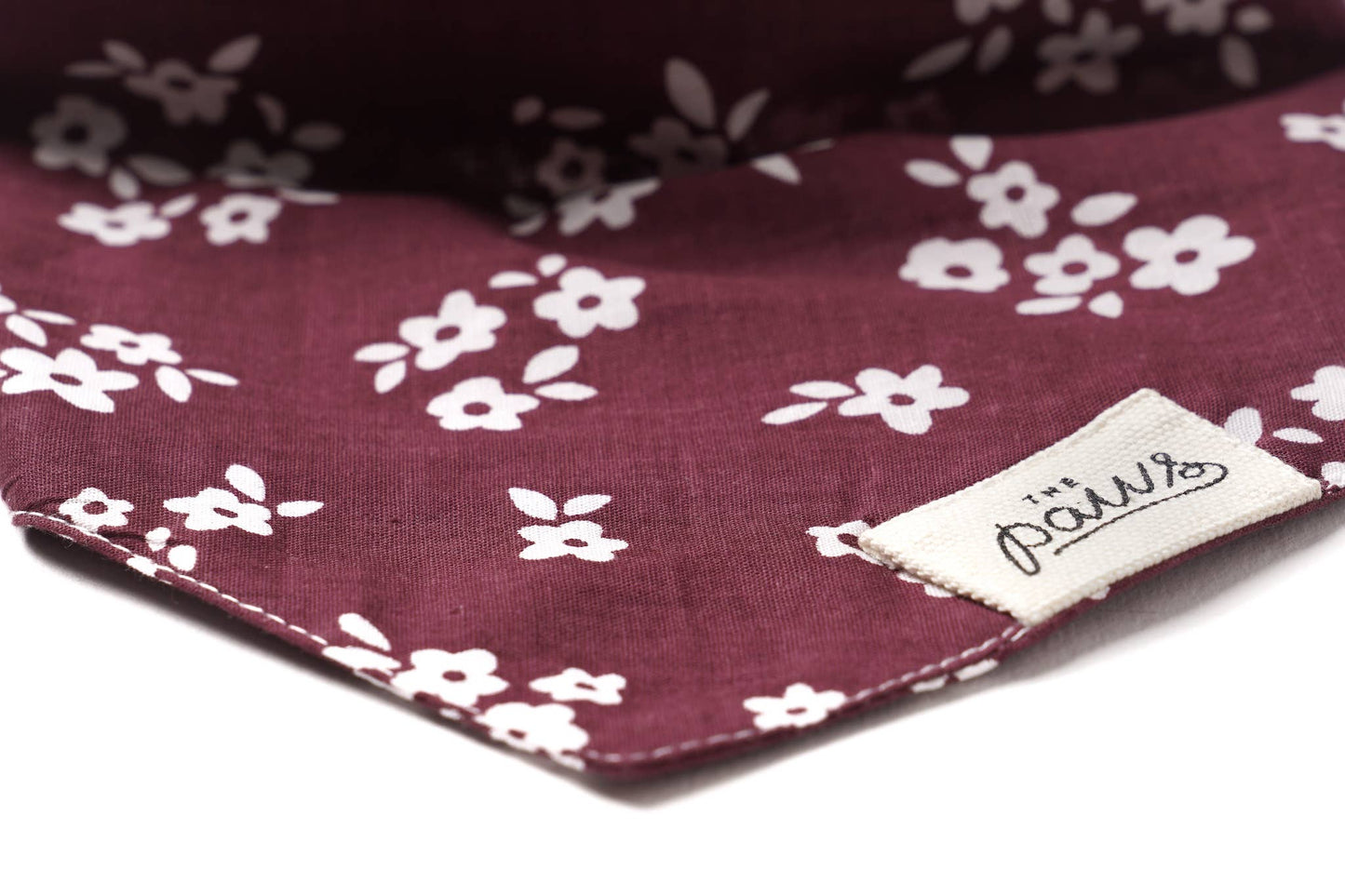 Bandana pour chien Burgundy