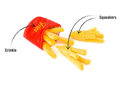 Jouet peluche pour chien Frites - P.L.A.Y