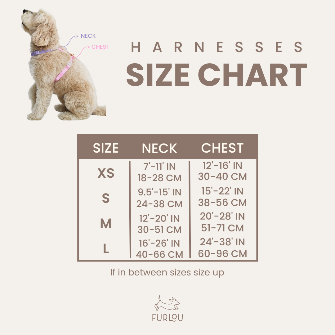 Harnais pour chien Sherpa - Rose - Furlou