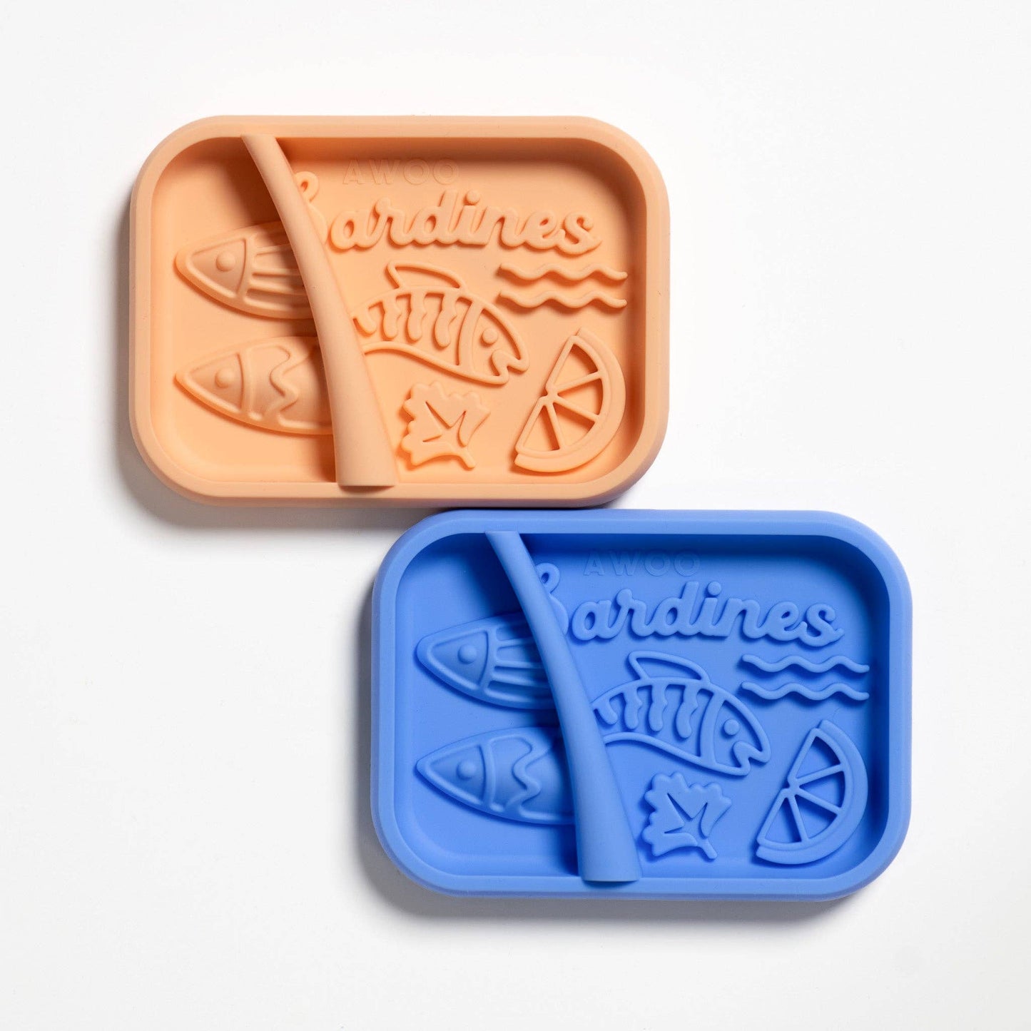 Tapis de léchage pour chien - Boite de sardines - Awoo