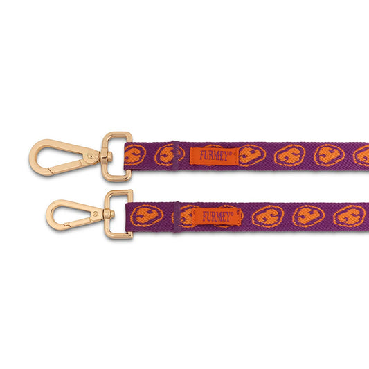 Laisse main libre Orange & Violet - Furmey