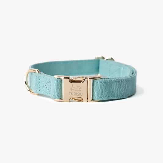 Collier pour chien en toile - Bleu - Furlou